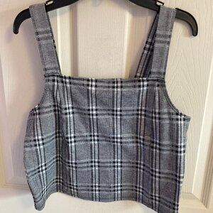 Juniors American Eagle Crop Tank Top Size Medium